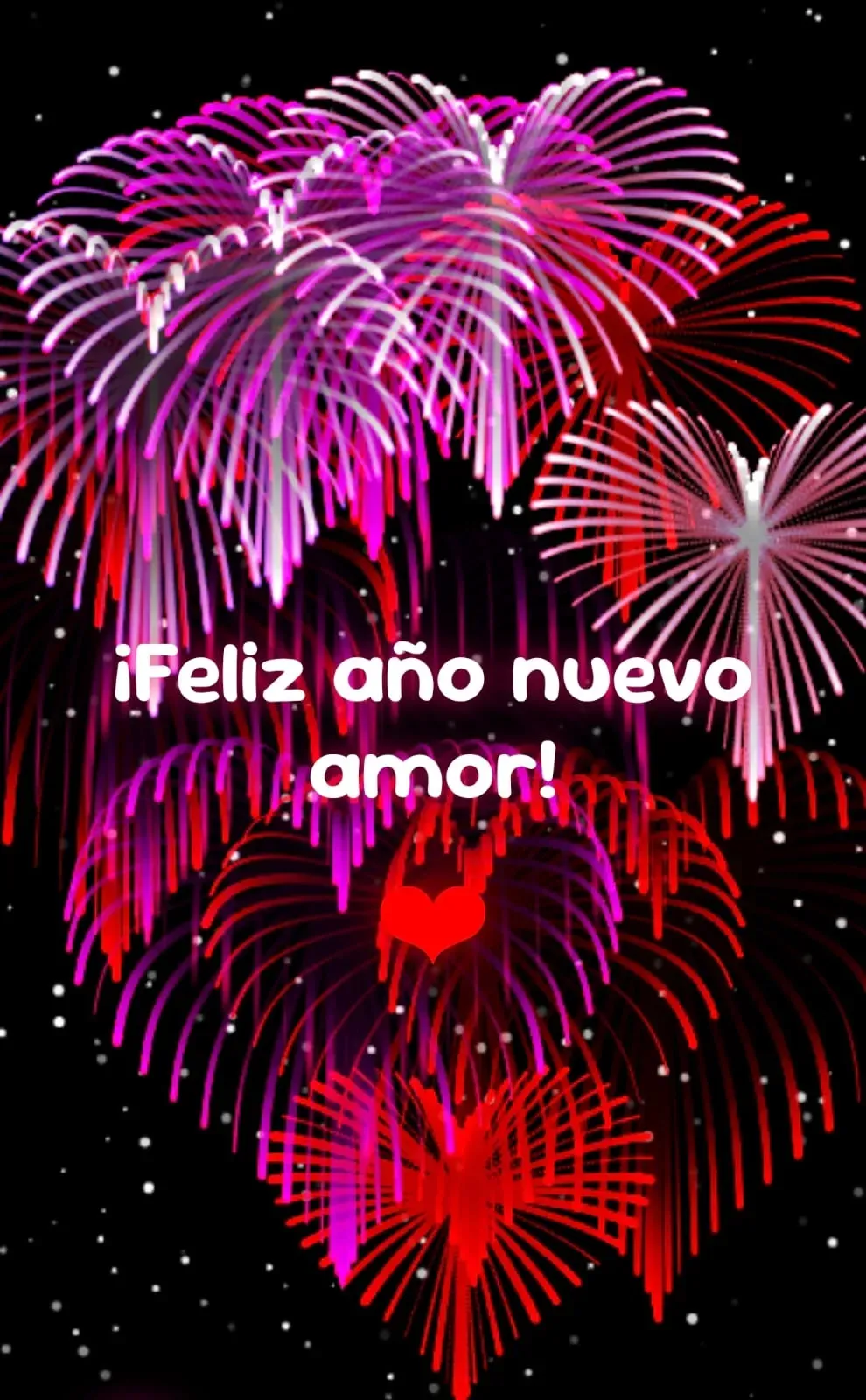 Personalizar 🎉Feliz Año Nuevo Amor🎇💕