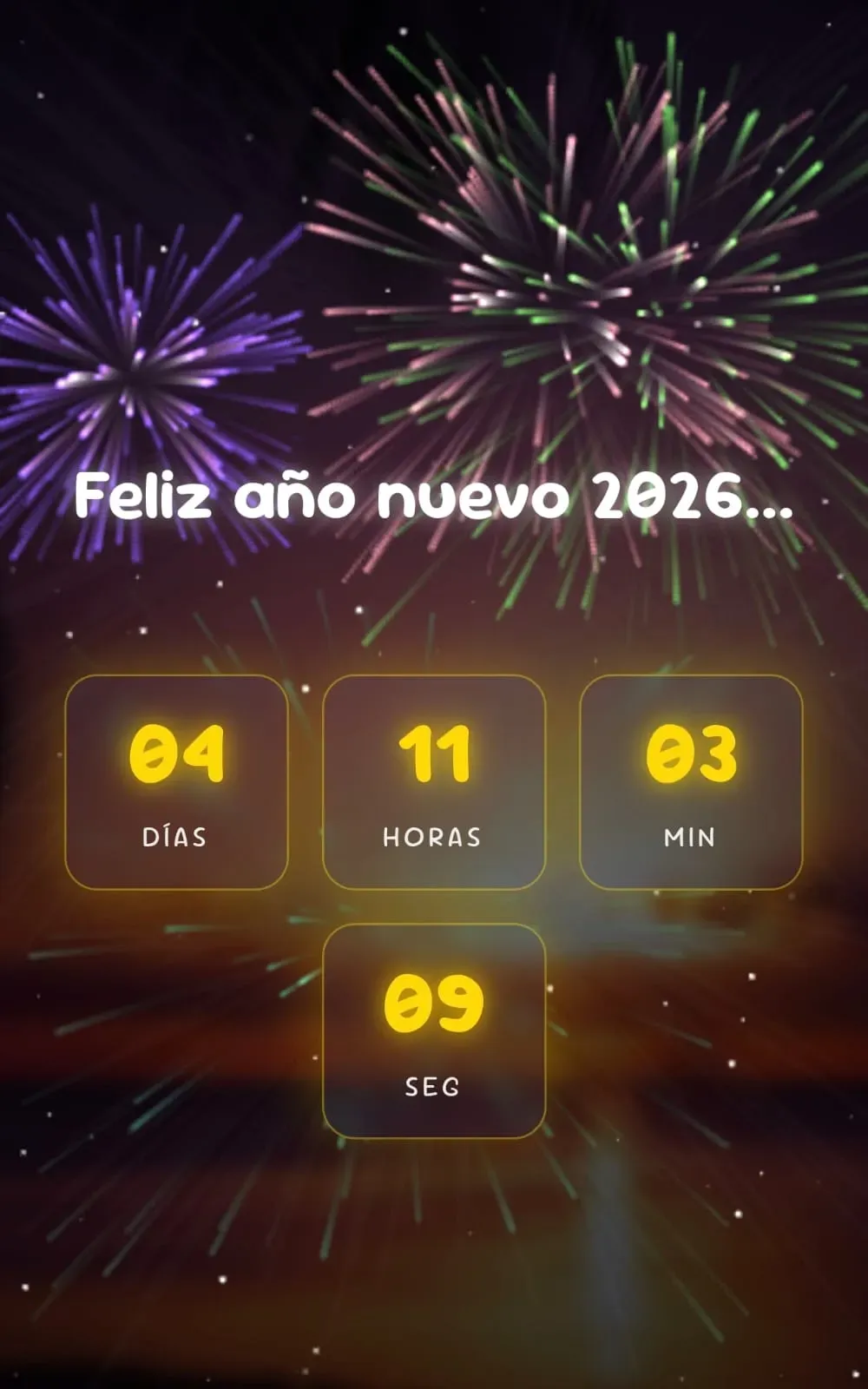 Personalizar ⌚Feliz 2026...✨