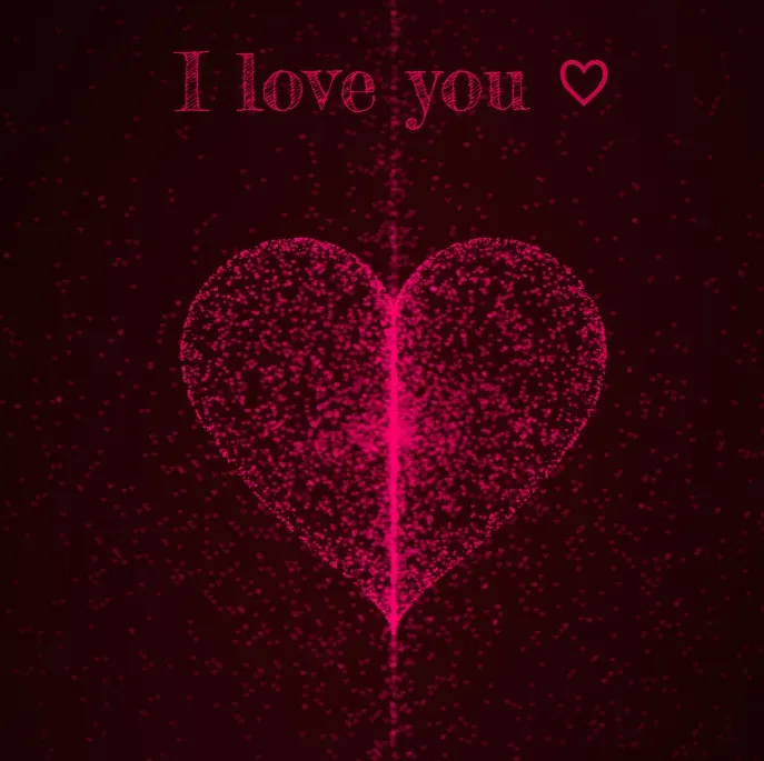 Personalizar 💞✨Corazón de particulas v2✨💞