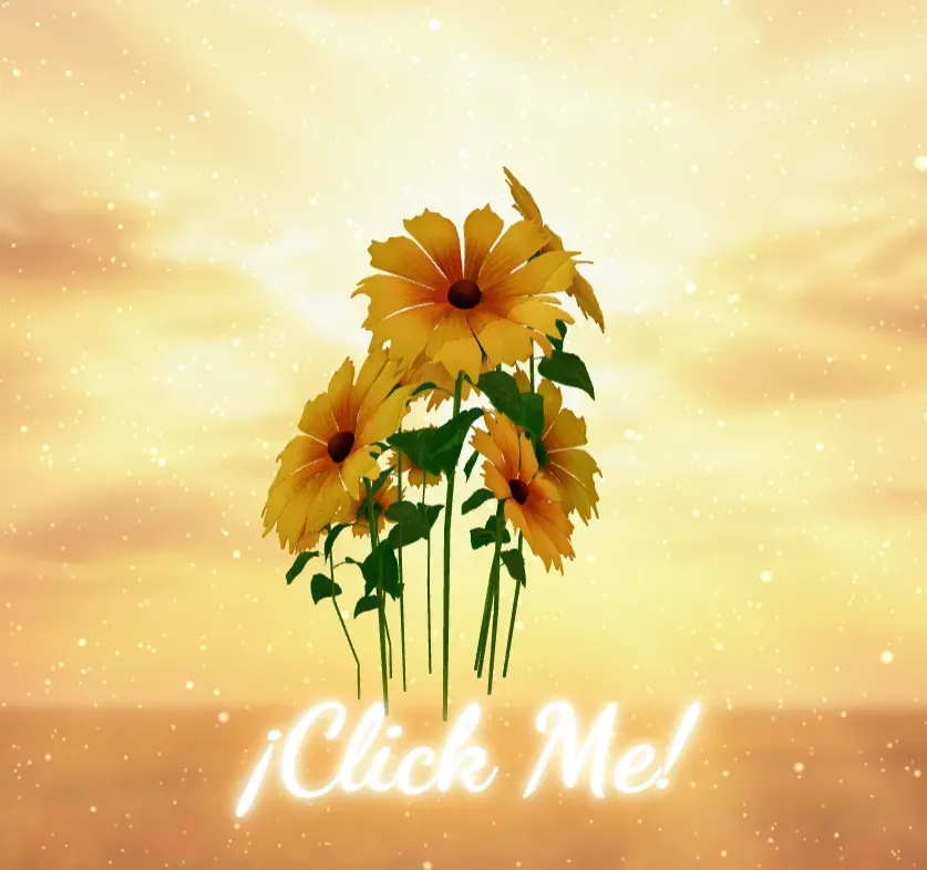 Personalizar ❤️🌻Flores Amarillas 3D🌻❤️