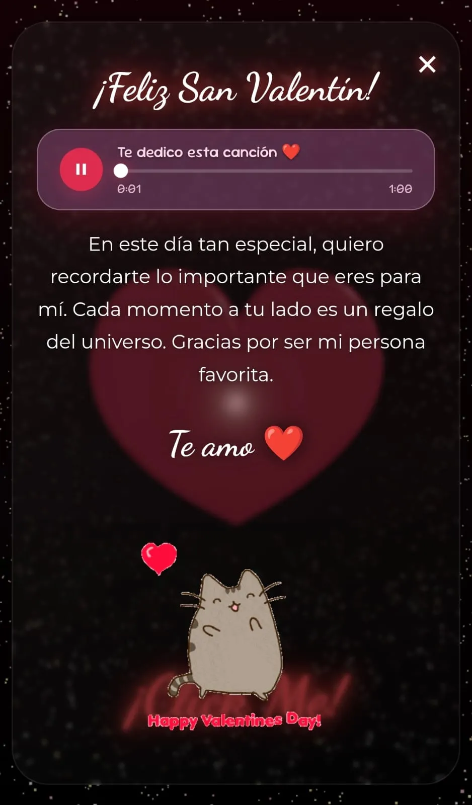 Personalizar Para mi San Valentín💗