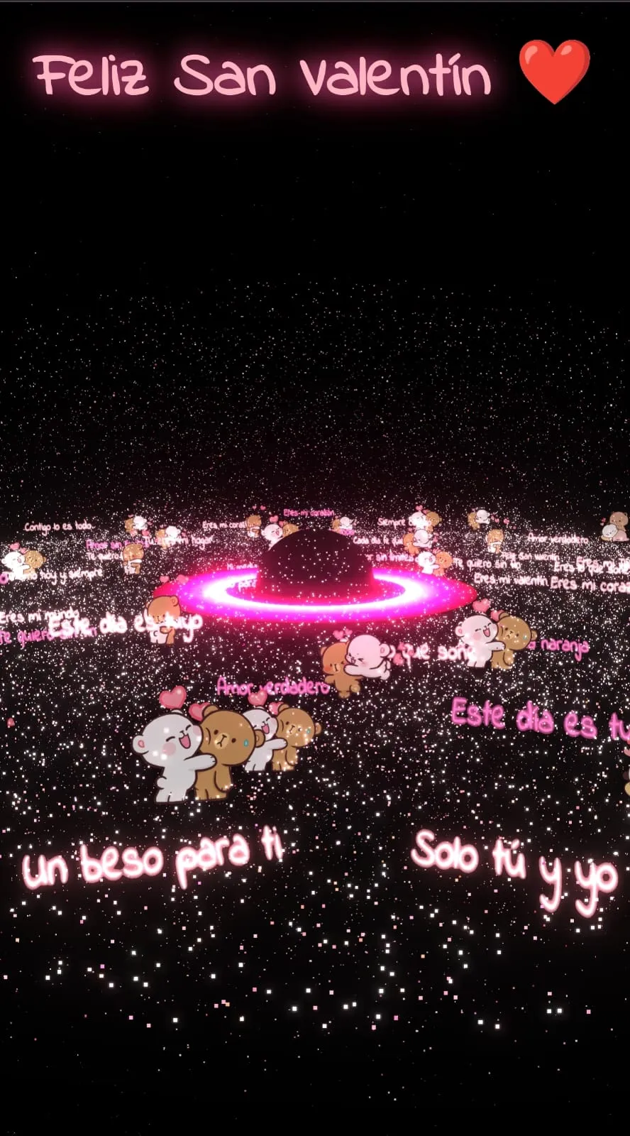 Personalizar CÓDIGO DE Galaxia de San Valentín💗🌌